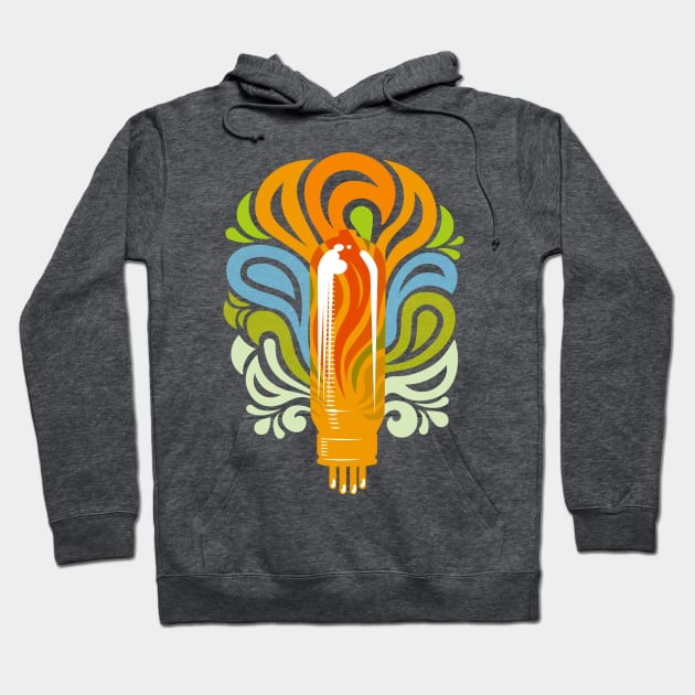 Vacuum tubes let you see the music Hoodie by SerifsWhiskey